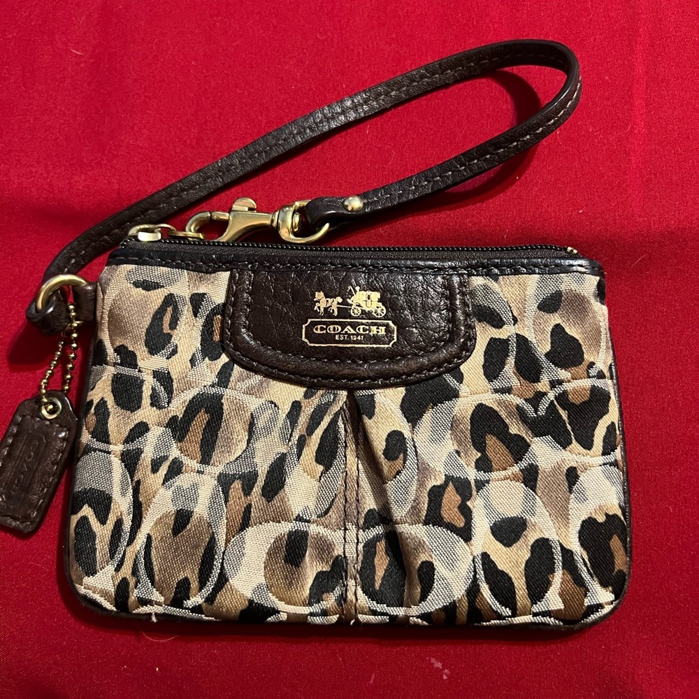 Sold!! Coach coin purse